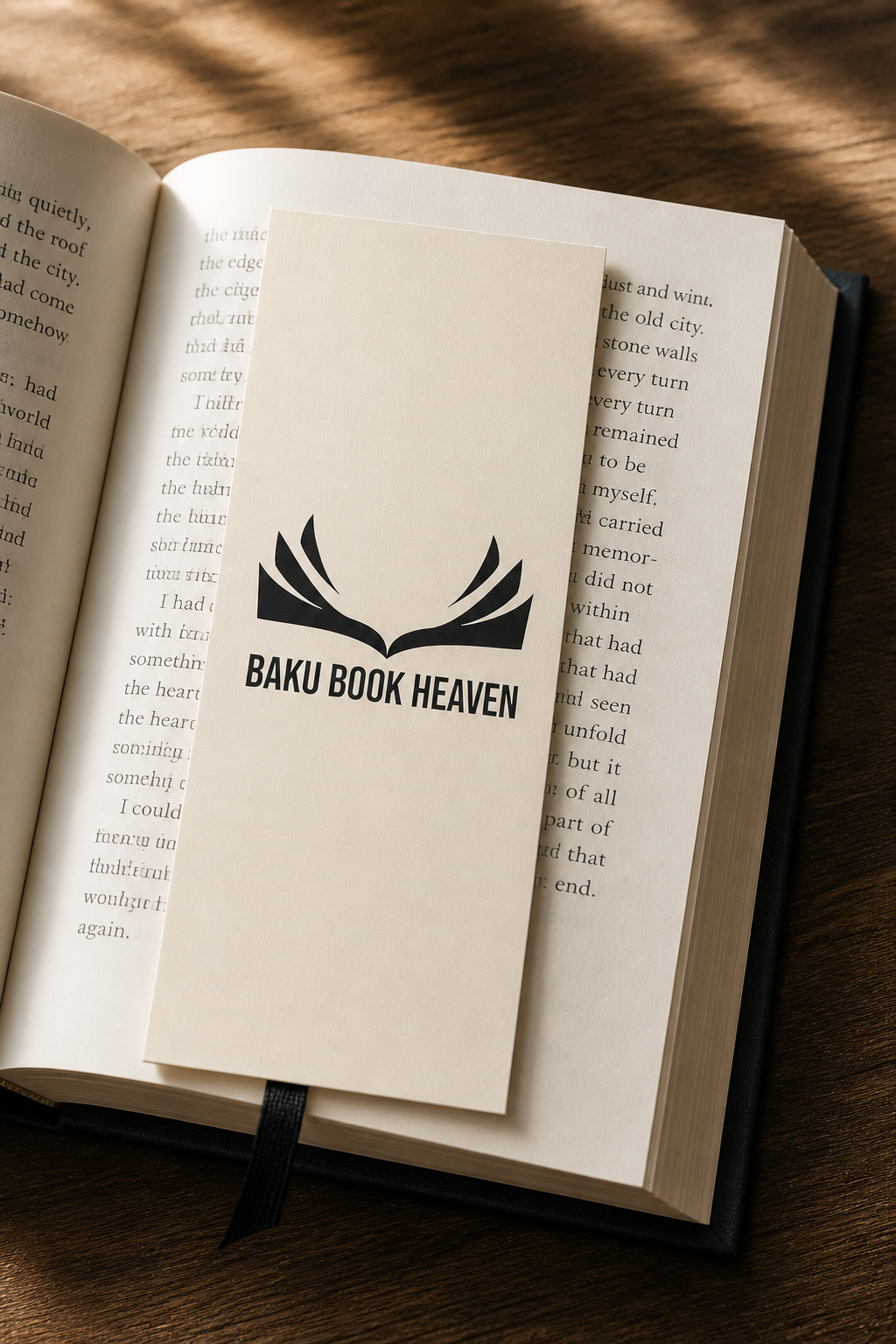Baku Book Heaven bookmark