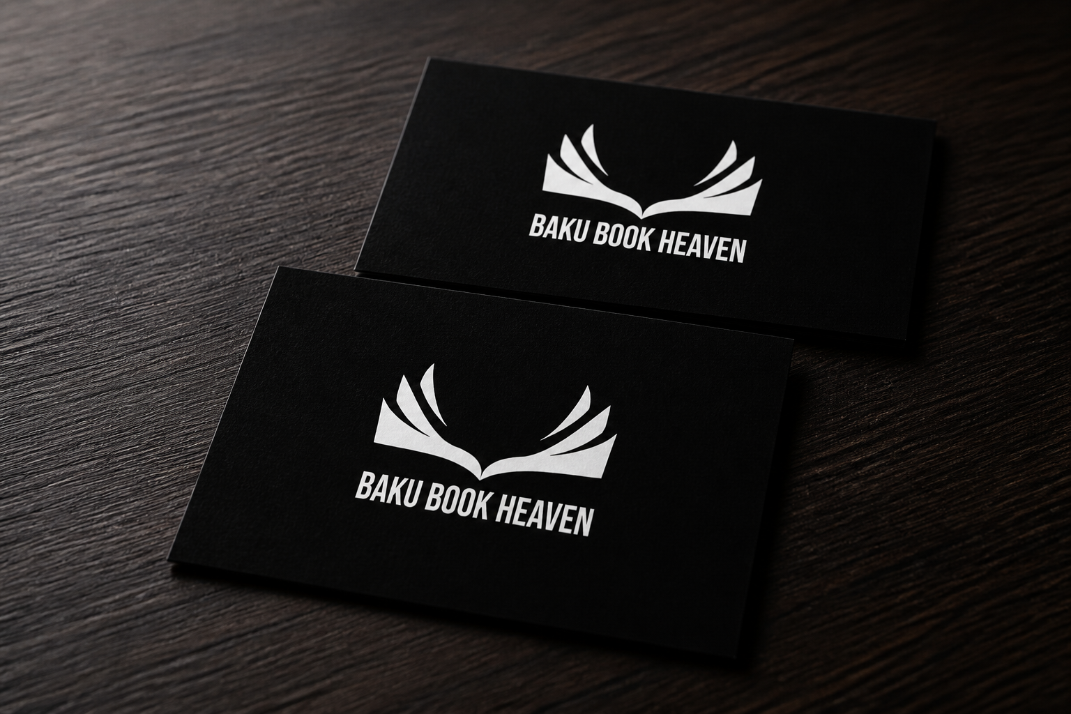 Baku Book Heaven business cards