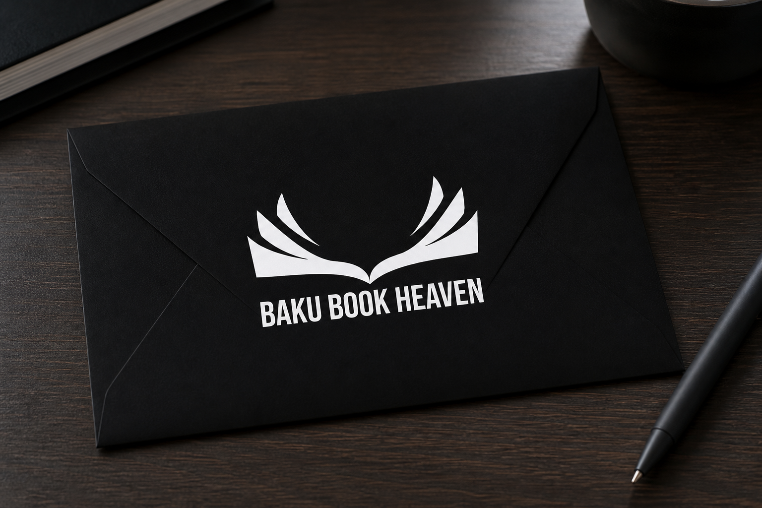 Baku Book Heaven envelope