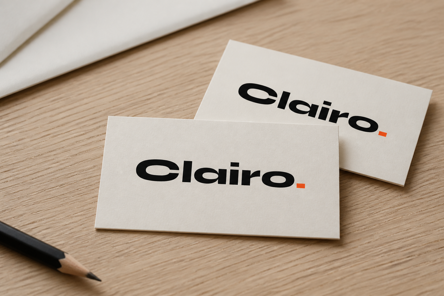 Clairo business cards