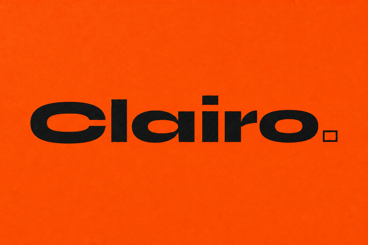 Clairo orange colorway